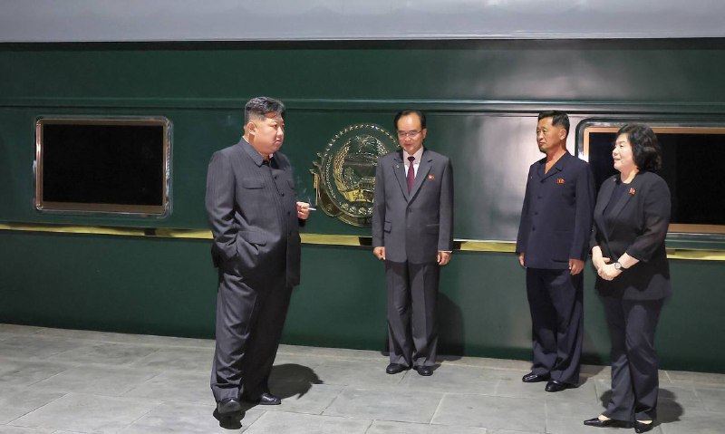 金正恩于当地时间9月1日乘专列离开平壤，启程访华
