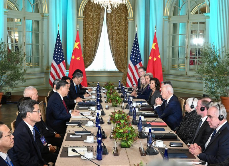 习近平和拜登11月15日在加州斐洛里庄园办元首会晤