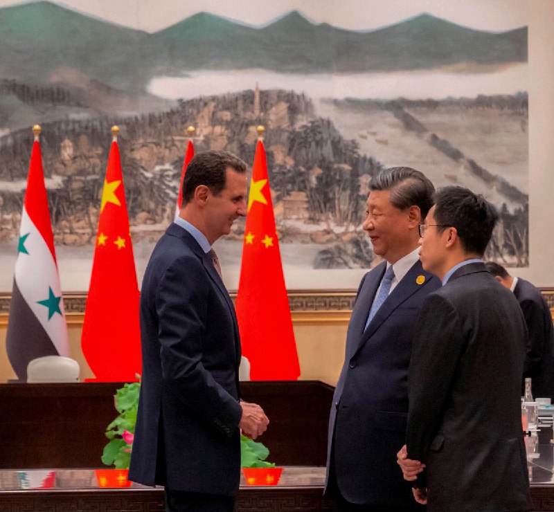 中国和叙利亚宣布建立战略伙伴关系