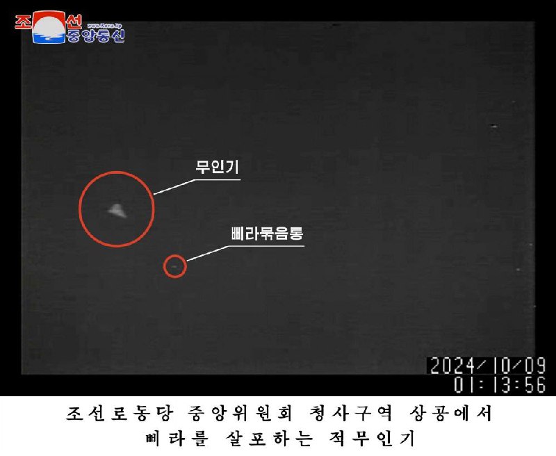 朝鲜劳动党副部长金与正12日发表谈话称，若在平壤上空再次发现无人机将予以报复